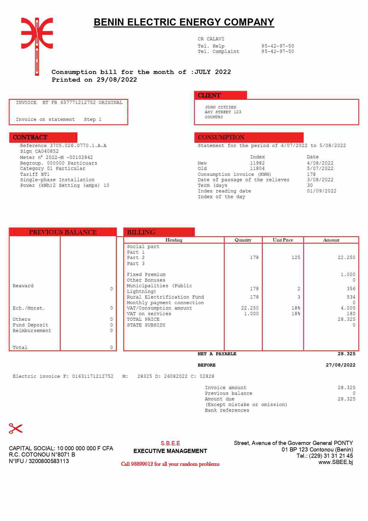  Minol USA business utility bill 